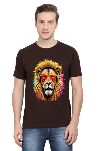 Rule the World: Bluelander's Premium Cotton Bio-Washed Half-Sleeve T-Shirt
