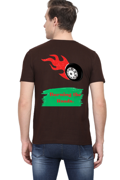 Step into Comfort and Style with Bluelander's Cotton Half Sleeve T-Shirt!
