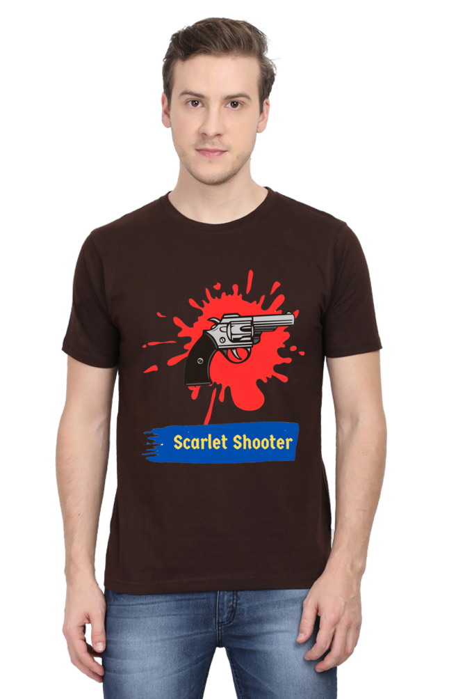 Chase Dreams in Style: Bluelander's Half Sleeve Cotton T-Shirts for the Bold and Playful!