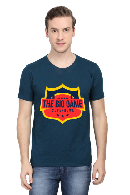 Get Noticed Everywhere You Go with Bluelander's Cotton Half Sleeve T-Shirt!