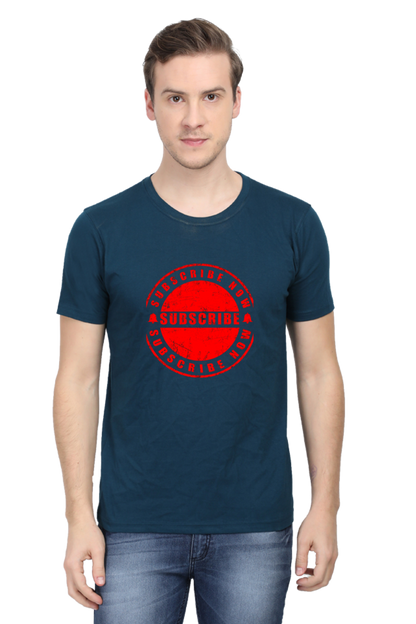 Step Out in Style: Bluelander's Half Sleeve Cotton T-Shirts – Elevate Your Wardrobe with Fashion and Comfort.