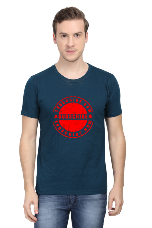 Step Out in Style: Bluelander's Half Sleeve Cotton T-Shirts – Elevate Your Wardrobe with Fashion and Comfort.