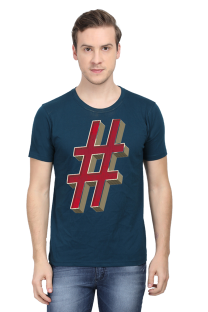 Half the Sleeves, Double the Fun: Bluelander's Half Sleeve Cotton T-Shirts for Playful Spirits!
