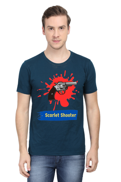 Chase Dreams in Style: Bluelander's Half Sleeve Cotton T-Shirts for the Bold and Playful!