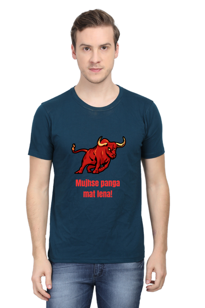 Elevate Your Expression: Bluelander's Cotton Half Sleeve T-Shirts!