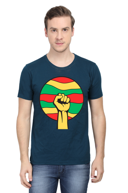 Get Noticed where ever you go with Bluelander's Cotton Half Sleeve T-Shirts: Stand Out with Future Fashion!