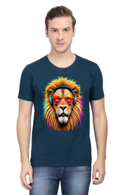 Rule the World: Bluelander's Premium Cotton Bio-Washed Half-Sleeve T-Shirt