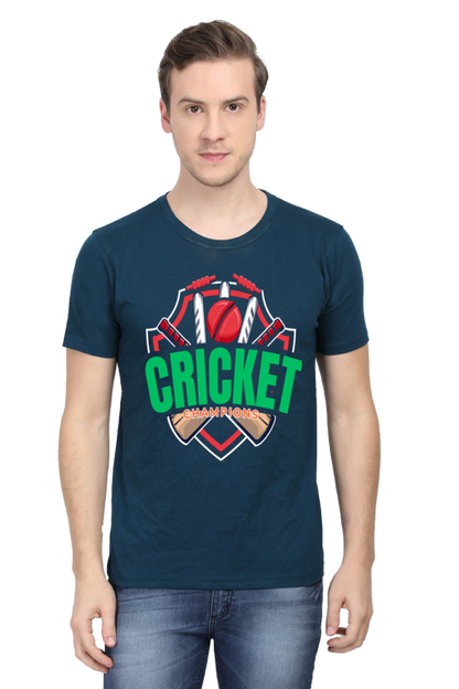 Bluelanders: Premium Cotton Unisex Half-Sleeve T-Shirt : Timeless Style.