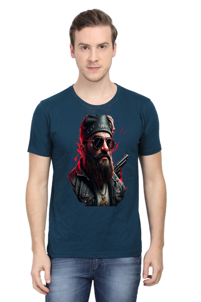 Upgrade Your Everyday: Bluelander's Premium Unisex Cotton Bio-Washed Half-Sleeve T-Shirt