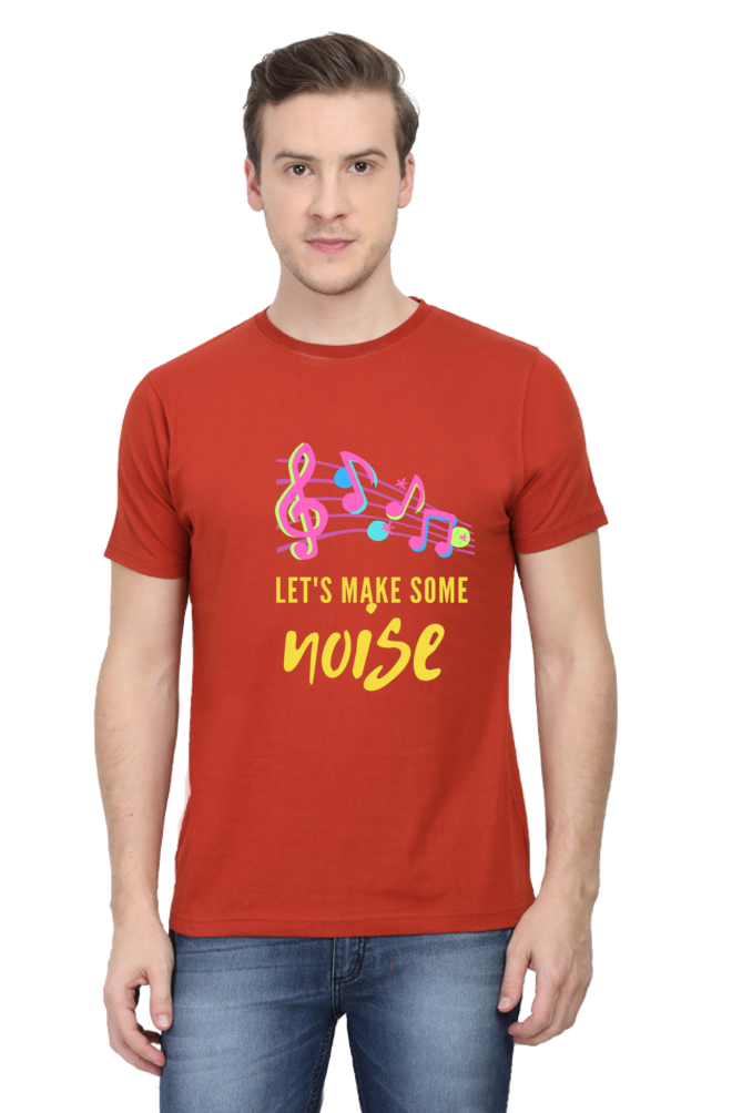 Make Waves in Style: Bluelander Cotton Half Sleeve T-Shirt - Time to Amplify Your Look and Make Some Stylish Noise