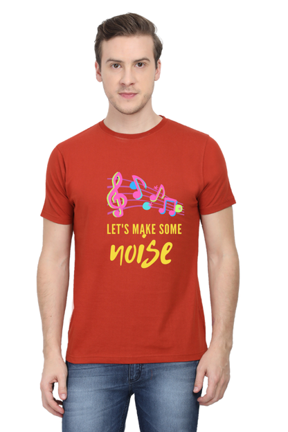 Make Waves in Style: Bluelander Cotton Half Sleeve T-Shirt - Time to Amplify Your Look and Make Some Stylish Noise