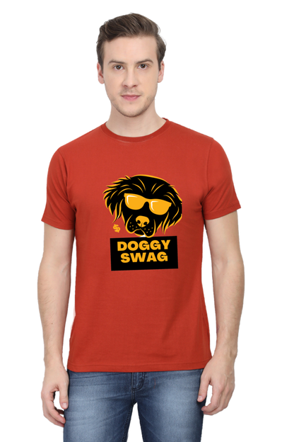 Fashion that Speaks Woofs: Bluelander Cotton Half Sleeve T-Shirts – Unleash Comfort and Style for Dog Devotees.
