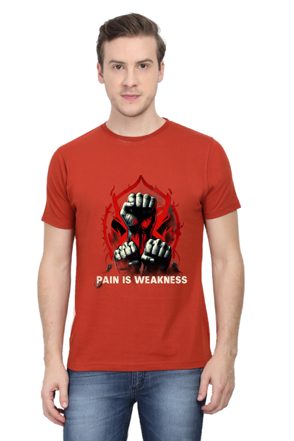 Experience Vibrant Comfort: Bluelander Cotton Half Sleeve T-Shirt | 'The Colors That First Arrived Here' Design | 100% Cotton, Pre-Shrunk, Bio Washed