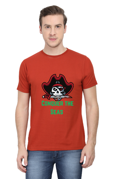 Make a Statement: Bluelander's Enhanced Design Cotton Half Sleeve T-Shirts - Stand Out in Style!