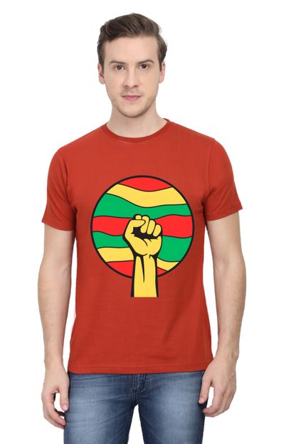 Get Noticed where ever you go with Bluelander's Cotton Half Sleeve T-Shirts: Stand Out with Future Fashion!
