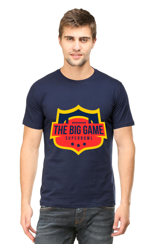 Get Noticed Everywhere You Go with Bluelander's Cotton Half Sleeve T-Shirt!