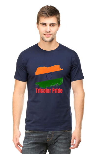Bluelander's Cotton Half Sleeve T-Shirts: Supreme Comfort, Wear Your Patriotism with Pride.