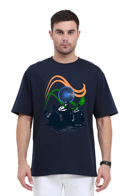Express Your Pride: Bluelander's Oversize Standard Cotton T-Shirts Bring Comfort and Patriotism Together!