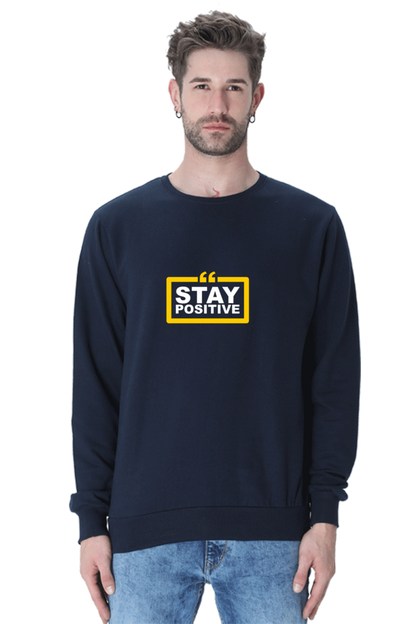 Bluelander sweatshirts Unleash Style, Power, and Comfort with Our  high quality and  Exclusive Designs,stay positive on negative place.