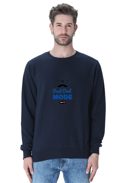 BlueLander Sweatshirts: Activate Best Dad Mode On with Comfort and Style! Perfect for Every Dad's Wardrobe.