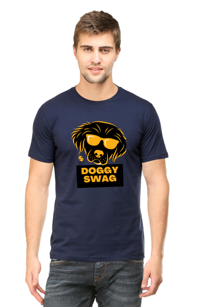 Fashion that Speaks Woofs: Bluelander Cotton Half Sleeve T-Shirts – Unleash Comfort and Style for Dog Devotees.