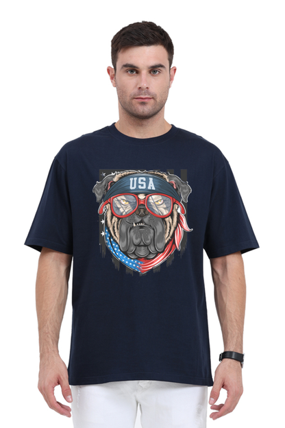 Stand Out with Style: Bluelander Oversize Classic Cotton T-Shirts, Redefine Casual Fashion!