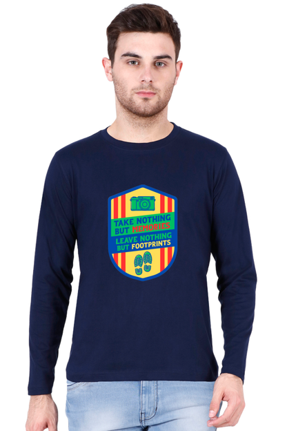Dress Like Royalty: Bluelander's Cotton Full Sleeve T-Shirts – Luxury with a Standout Design Legacy.