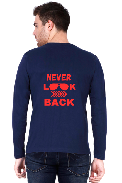 Elevate Your Presence: Bluelander Full Sleeve Cotton T-Shirts – Stand Out from the Crowd with Enhanced Back Design and Supreme Comfort.