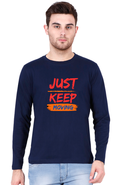 Effortless Elegance: Embrace Comfort in Bluelander Full Sleeve Cotton T-Shirts - Style that Speaks, Comfort that Lasts. Keep Moving, Don't Stop.
