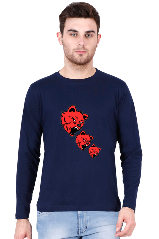 Fashion Redefined: Bluelander's Cotton Full Sleeve T-Shirt - Say Goodbye to Boring, Hello to Fabulous!