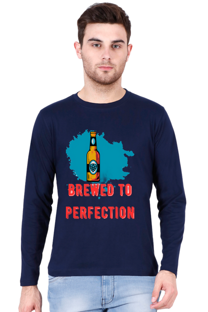 Bluelander's Cotton Full Sleeve T-Shirts: Stand Out with Eye-Catching Designs and Supreme Comfort.