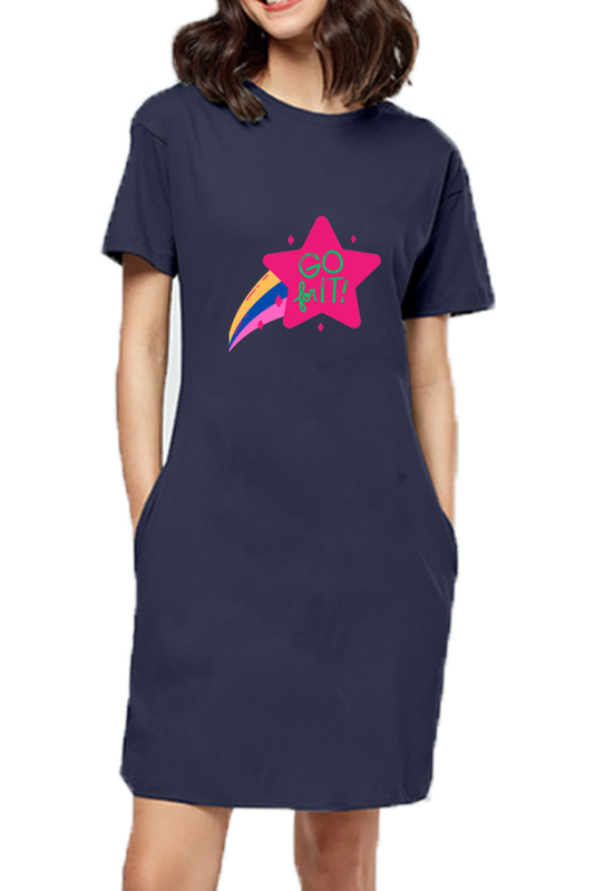 Dress in Confidence: Bluelander's Girls Full T-Shirt - Embrace Style and Comfort!