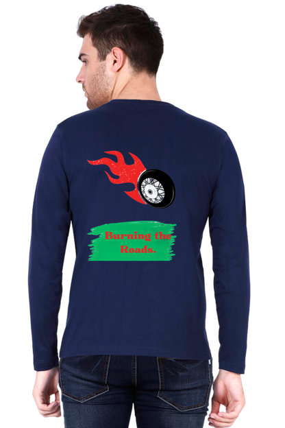 Make a Statement: Bluelander's Cotton Full Sleeve T-Shirts - Stand Out with Every Design!