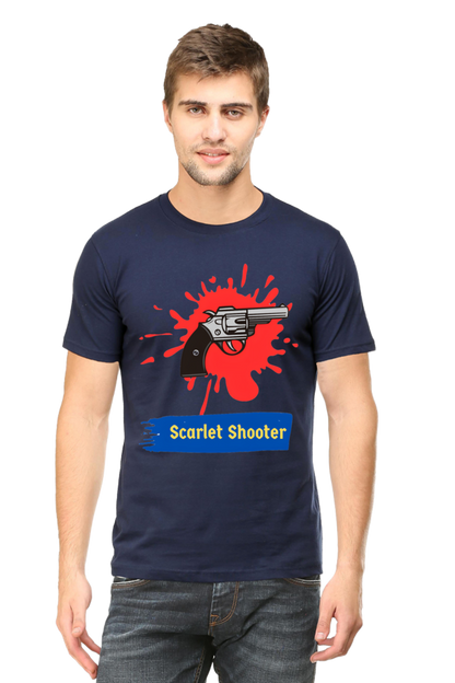 Chase Dreams in Style: Bluelander's Half Sleeve Cotton T-Shirts for the Bold and Playful!