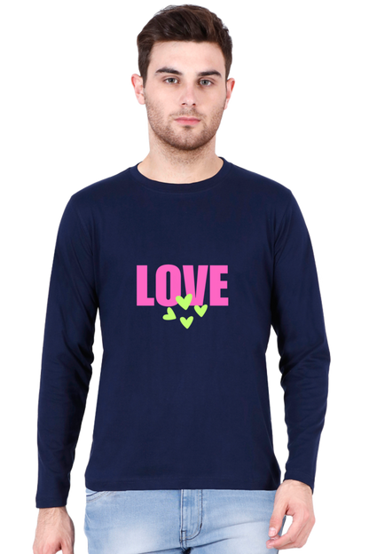 Bluelander Elegance: Full Sleeve T-Shirt, Made in India for Our Talented and Beautiful Indians. Spread Love and Positivity with Enhanced Style and Supreme Comfort.