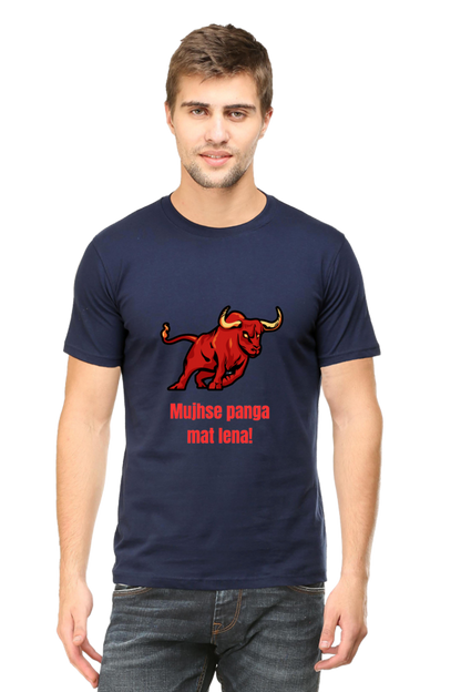 Elevate Your Expression: Bluelander's Cotton Half Sleeve T-Shirts!