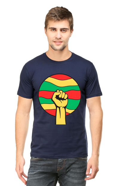 Get Noticed where ever you go with Bluelander's Cotton Half Sleeve T-Shirts: Stand Out with Future Fashion!
