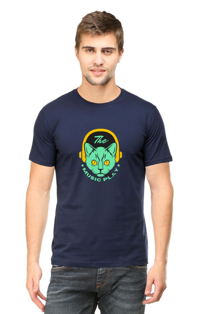 Bluelander Half Sleeve T-Shirts: Elevate Your Style with Quality Comfort and Play the Music of Your Life! #FashionWithPassion.
