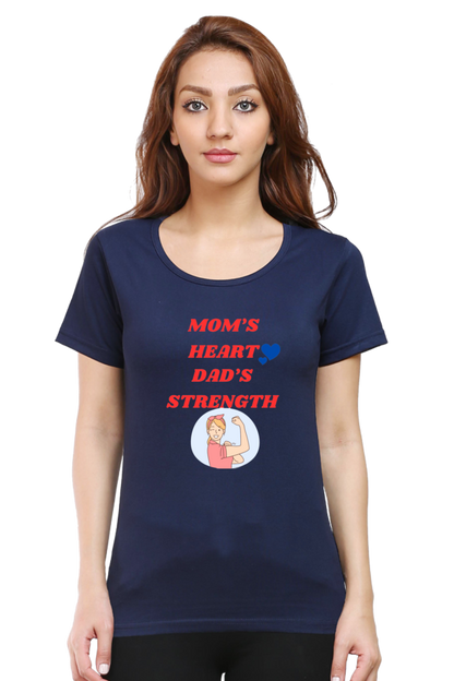 Bluelander's Female Cotton Half Sleeve T-Shirts: For Every She, Elegance Redefined.