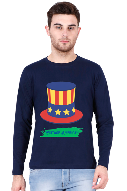 Bluelander's Cotton Full Sleeve T-Shirt: Elevating Your Style with Comfort and Class!