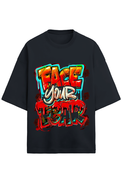 Bluelander Oversized Premium Cotton T Shirt: Relaxed Fit, Soft Comfort