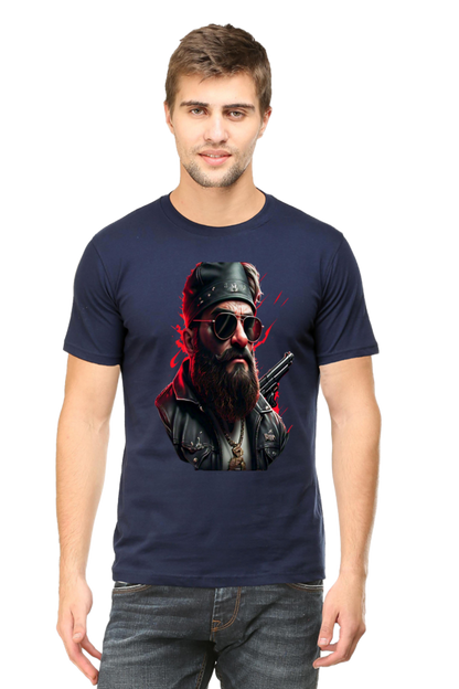 Upgrade Your Everyday: Bluelander's Premium Unisex Cotton Bio-Washed Half-Sleeve T-Shirt