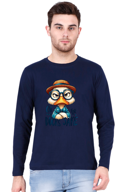 Bluelanders: Comfort Meets Style - Unisex Premium Cotton Bio-Washed Full-Sleeve T-Shirt