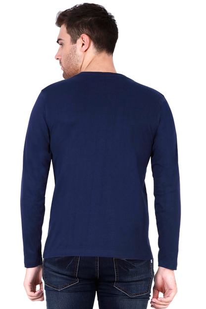 Bluelanders: Comfort Meets Style - Unisex Premium Cotton Bio-Washed Full-Sleeve T-Shirt
