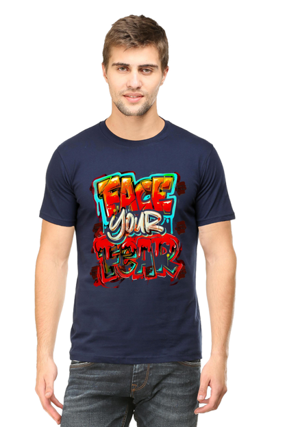 Bluelander Unisex Cotton T-Shirt: Soft, Breathable, Bio Washed.