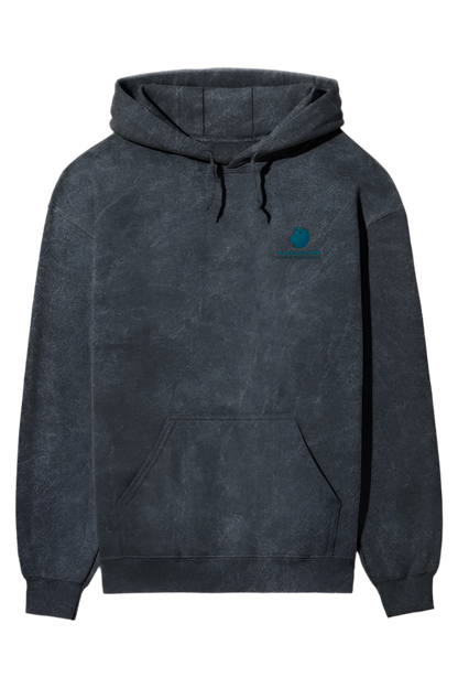 Vintage Vibes, Modern Comfort: Bluelanders Acid-Washed Hoodie