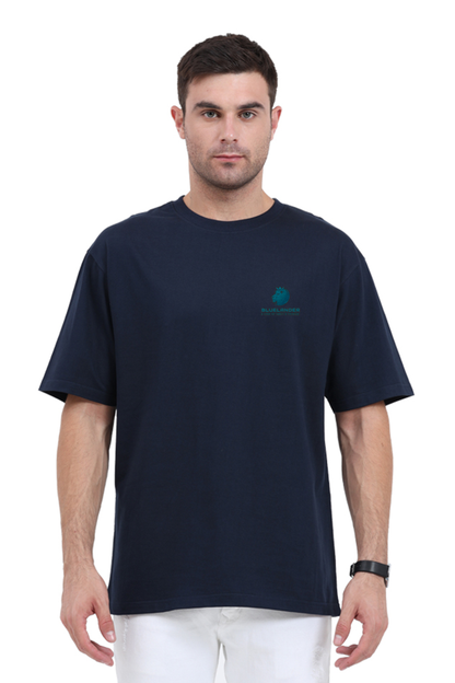 Oversized Comfort, Classic Style: Bluelanders  soft cotton bio washed Unisex T-Shirt.