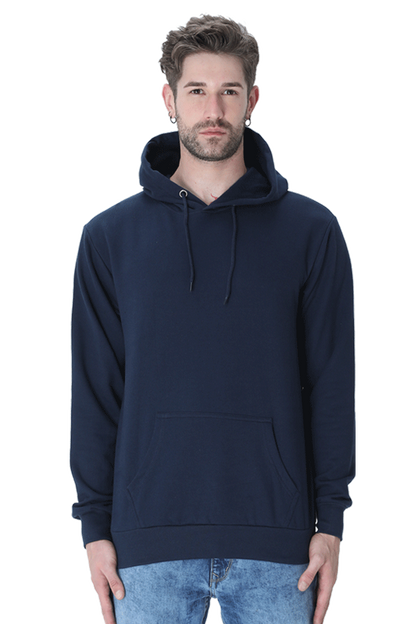 Bluelander Unisex Hoodie: 300 GSM Soft Cotton, Derby Ribbed.