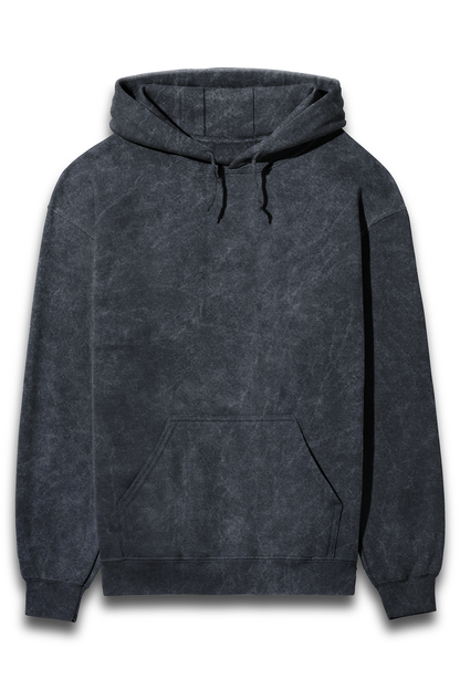 Vintage Vibes, Modern Comfort: Bluelanders Acid-Washed Hoodie