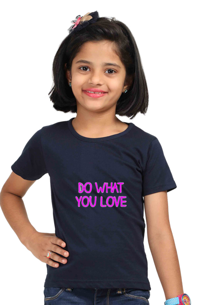 Let Her Confidence Shine: Bluelander's Kid Girls' Cotton Half Sleeve T Shirts.